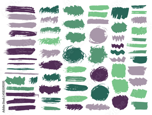Watercolor grunge brushstroke mega set. Isolated inkblot streak sumie elements. Splattered splash textured banner stamp collection. Brush stroke gouache spots design.