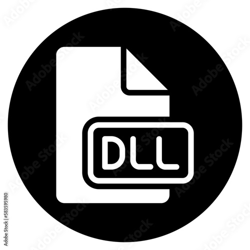 dll glyph icon