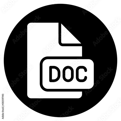 doc glyph icon