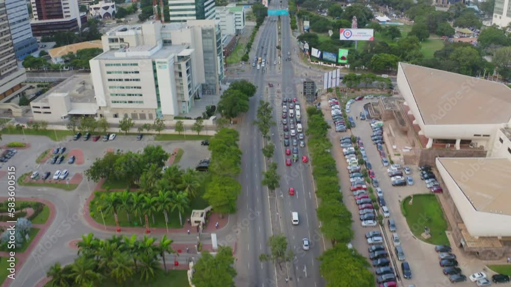 City centre of business capital in Accra Ghana 02 City centre of business capital in Accra Ghana 02