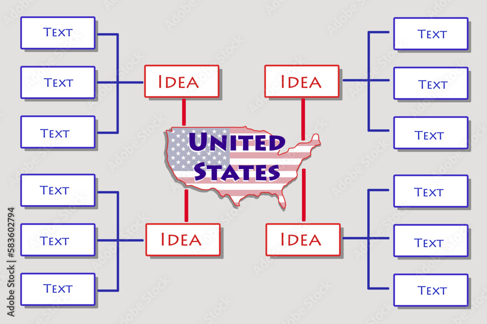 Infographic Mind Map Vector Infographic Mind Map Vector