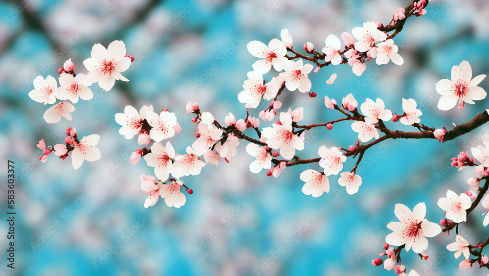 cherry blossom in spring