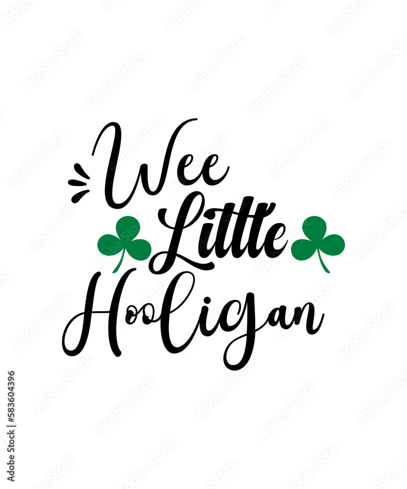 St. Patrick's Day SVG Bundle, St Patrick's Day Quotes, Lucky SVG, St Patricks Day Rainbow, Shamrock svg, irish svg