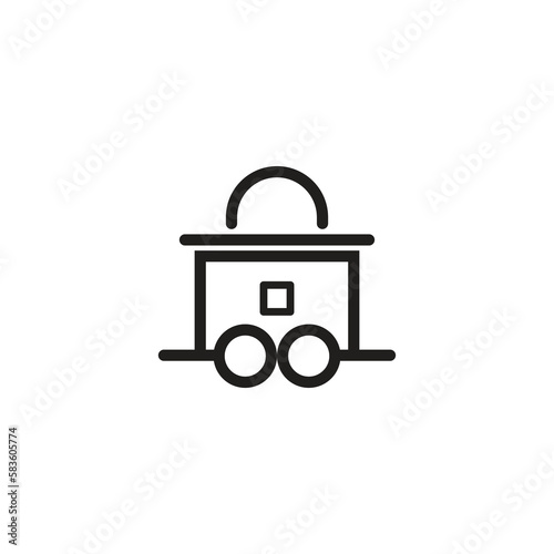The logo design is combination car and padlock
