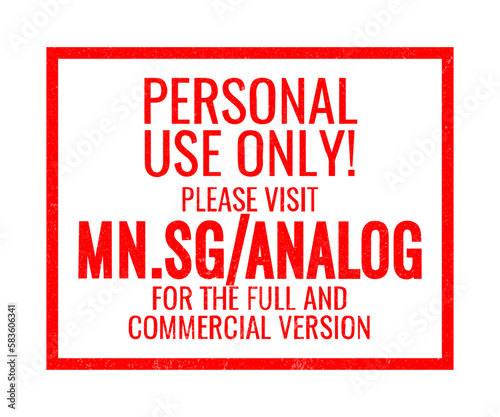 An informational poster. Personal use only Please Visit. Poster template.