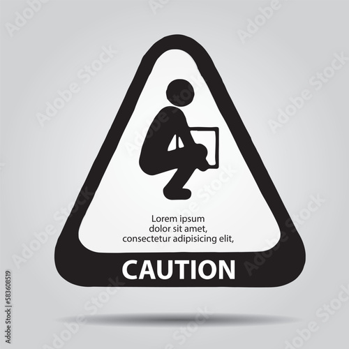 Lift Correctly Sign.