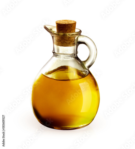 garrafa de azeite de oliva em fundo transparente - azeiteiro de vidro em png