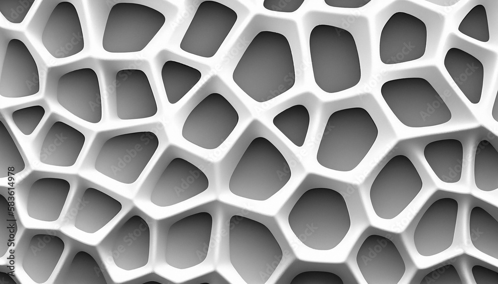 Voronoi Diagram Abstract Pattern - Generative Ai Voronoi Diagram Abstract Pattern - Generative Ai