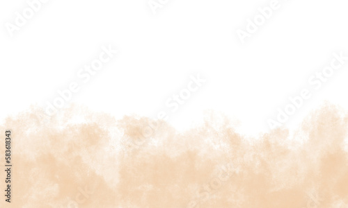 Abstract peach watercolor for background, business card, and flyer template