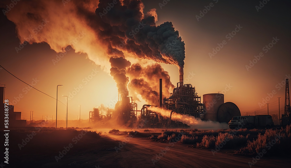 The Environmental Toll of Metallurgical Plant Emissions. Generative Ai