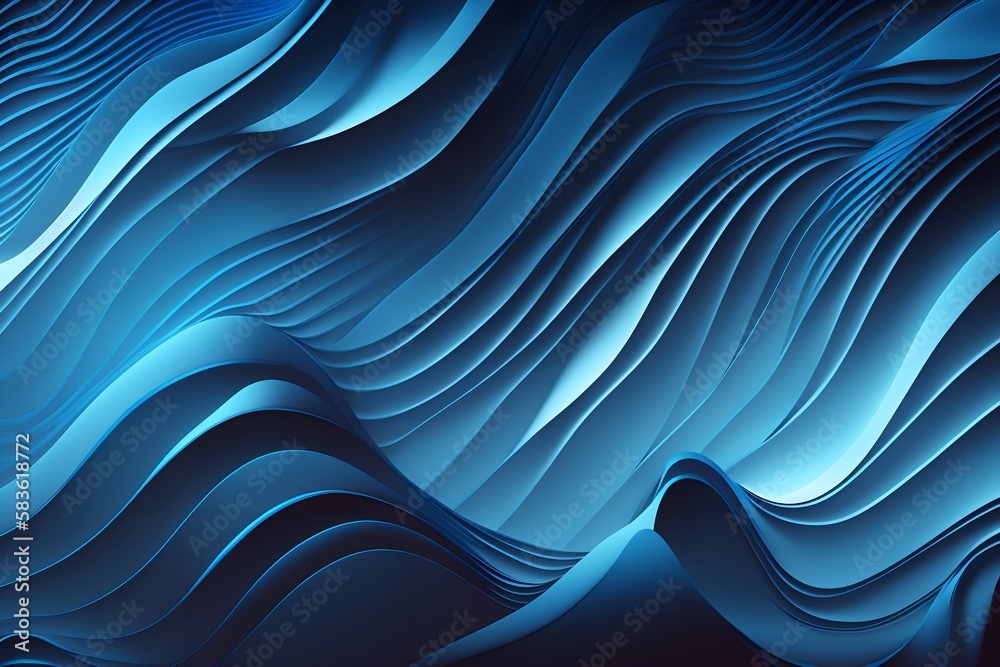 Abstract waves design Abstract waves design