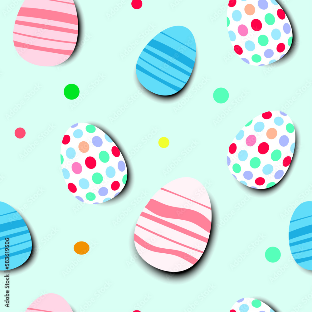 seamless pattern with easter eggs seamless pattern with easter eggs