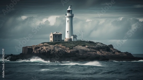 lighthouse on the coast