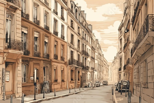 Cozy Paris streets