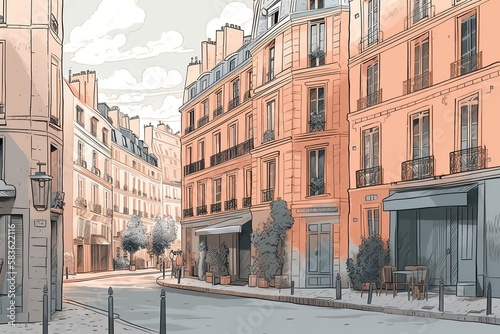 Cozy Paris streets © stasknop