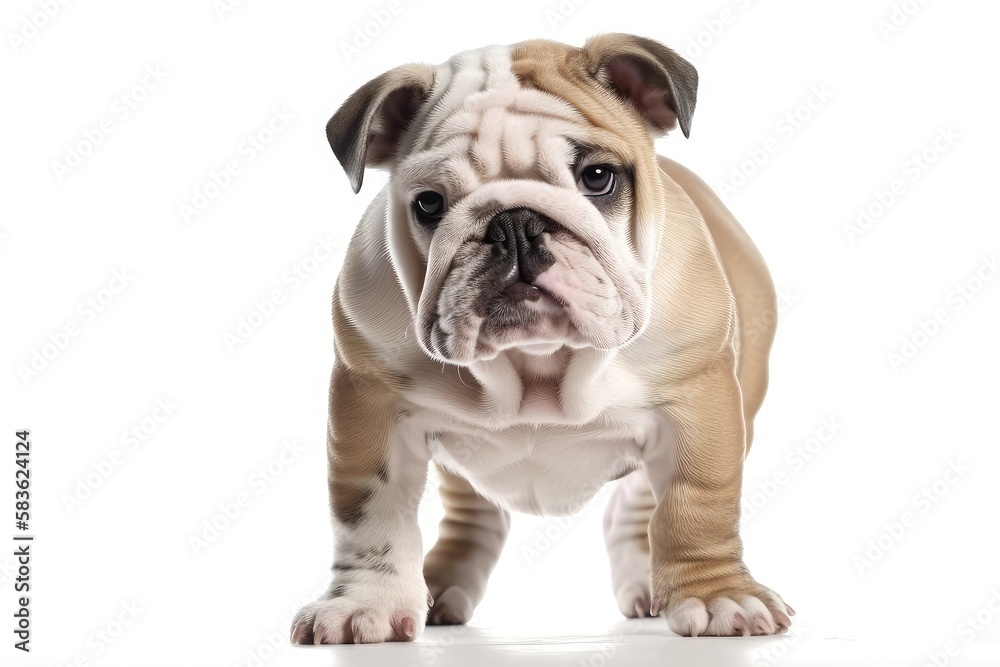 french bulldog puppy isolated