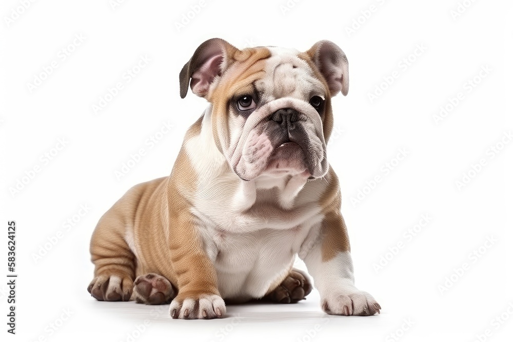 french bulldog puppy isolated
