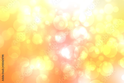 Abstract yellow white and light orange delicate elegant beautiful blurred background. Fresh modern light texture with soft style design for happy spring and summer backdrop and poster concept.