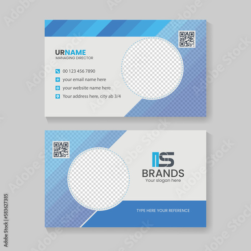 Corporate Business Card Templates clean & stylish visiting card Design