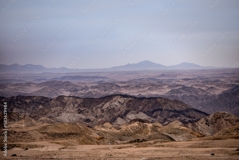 mountains in the desert Namibia 