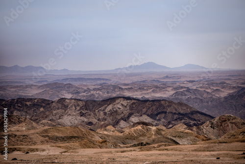 mountains in the desert Namibia 
