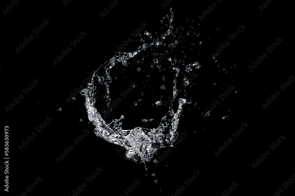 Obraz premium Water splash isolated