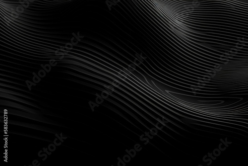 Wallpaper Mural dark abstract dynamic organic pattern Torontodigital.ca