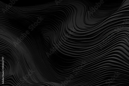 dark abstract dynamic organic pattern