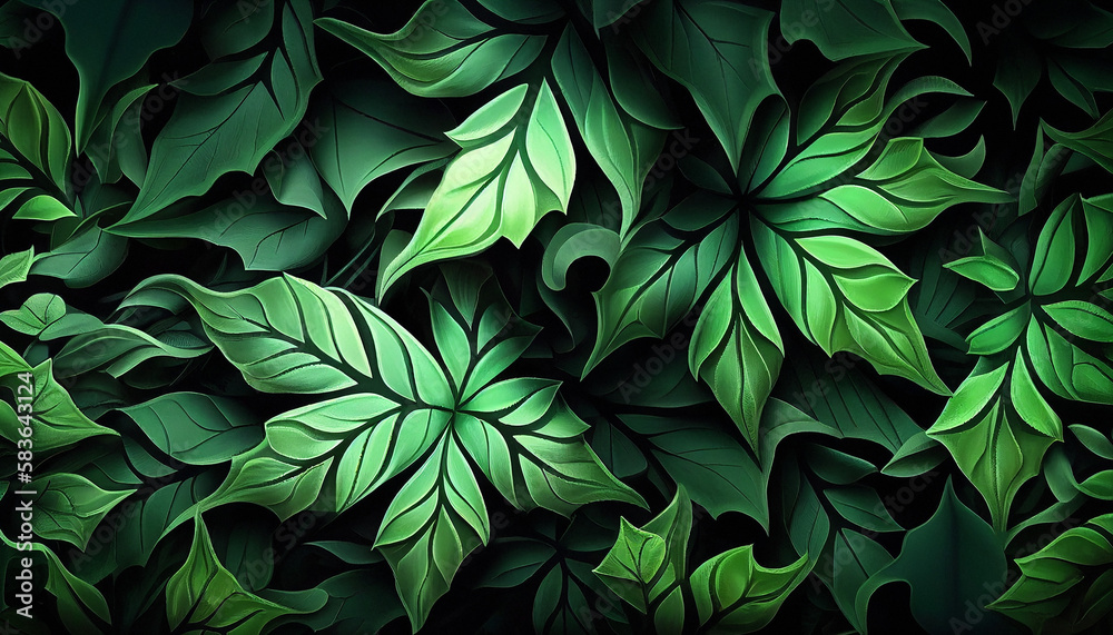 Leaf Patterns - Generative Ai Leaf Patterns - Generative Ai