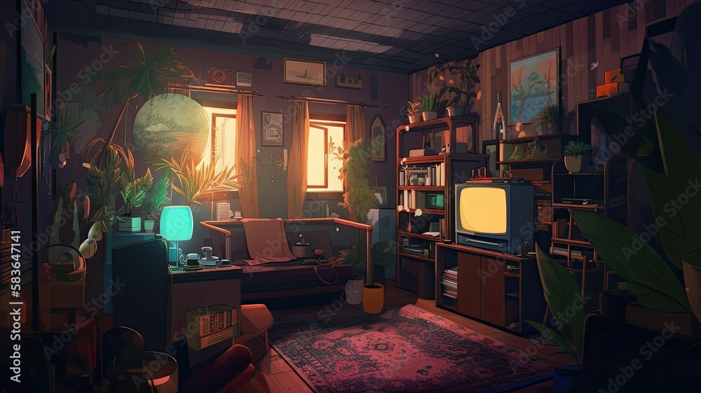 ArtStation - Lofi room