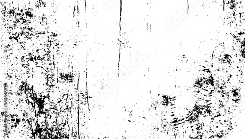 Scratched Grunge Urban Background Texture Vector. Dust Overlay Distress Grainy Grungy Effect. Distressed Backdrop Vector Illustration. Isolated Black on White Background. EPS 10.