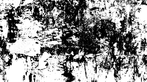 Dark grunge urban texture vector. Distressed overlay texture. Grunge background. Abstract obvious dark worn textured effect. Vector Illustration. Black isolated on white. EPS10.