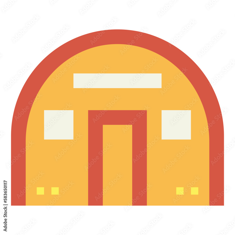 tent flat icon style tent flat icon style