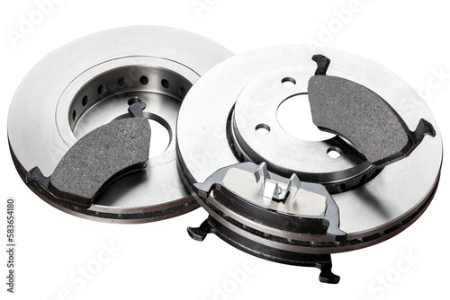 brake disc and pads