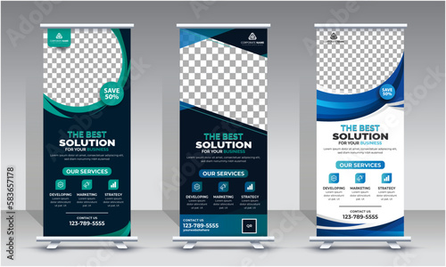 Business Roll Up Banner Design