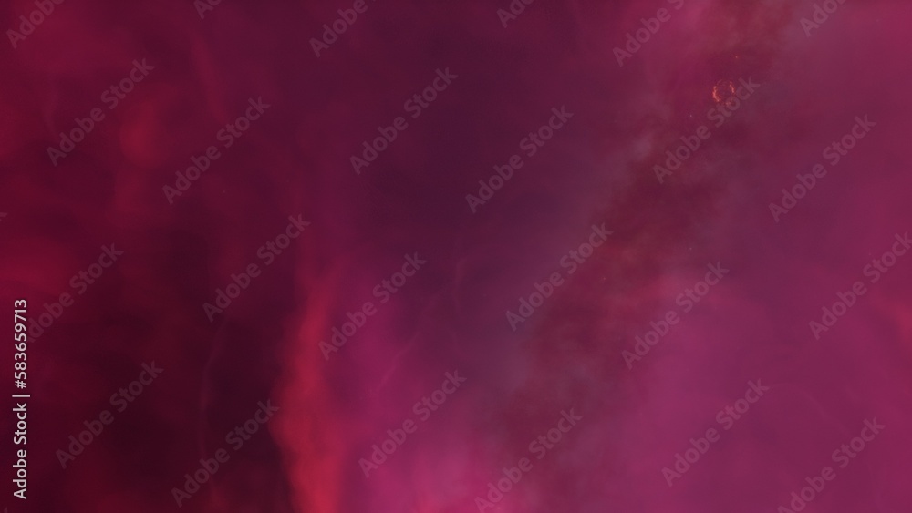 red-violet nebula in outer space, horsehead nebula, unusual colorful nebula in a distant galaxy, red nebula 3d render
