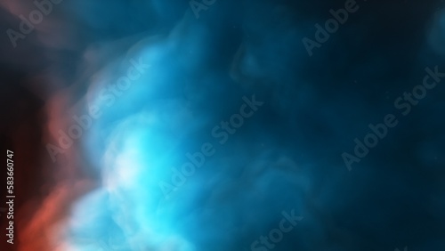 Space nebula, for use with projects on science, research, and education. Illustration 