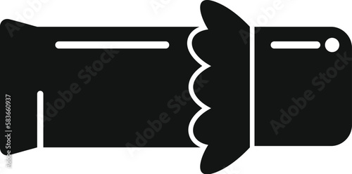 Chocolate stick icon simple vector. Food protein. Fresh vitamin