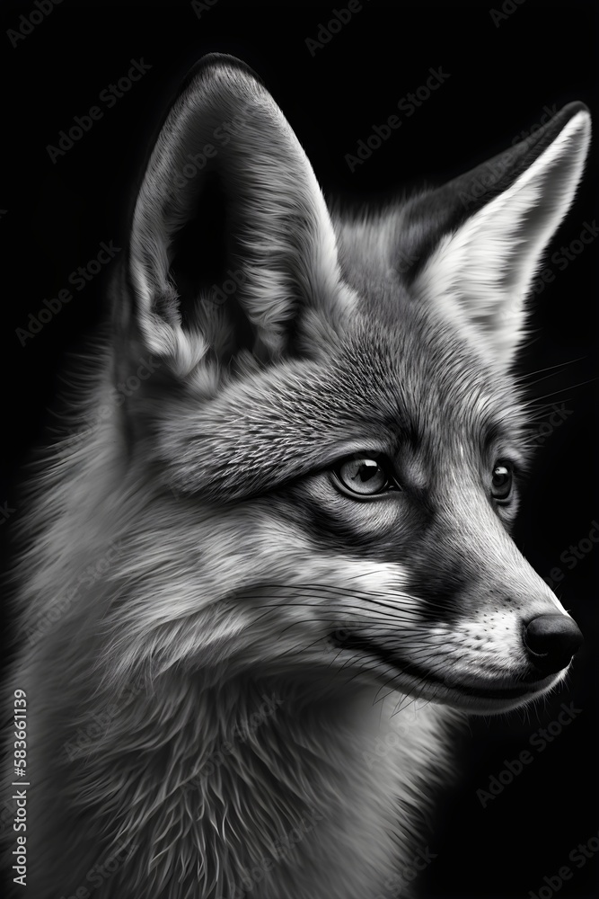 Naklejka premium Fox