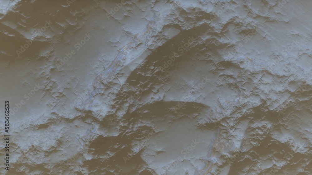 View of the 3d rendering realistic planet mars surface from space.
View of the 3d rendering realistic planet mars surface from space.