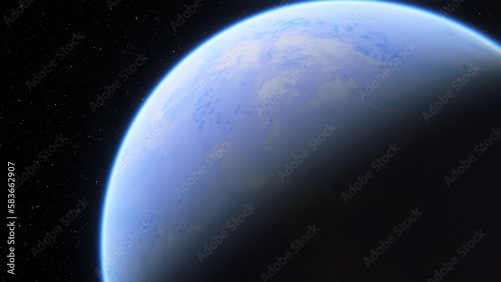 Abstract planets and space background
Abstract planets and space background