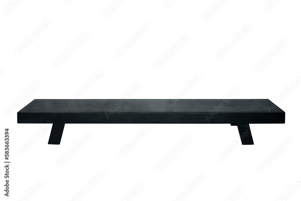 bench isolated on white background