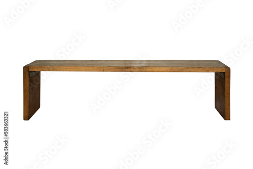 old wooden table