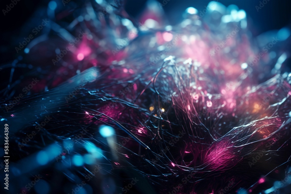 Beautiful abstract texture, bright colorful technology, Generative AI, artificial intelligence visualization Beautiful abstract texture, bright colorful technology, Generative AI, artificial intelligence visualization