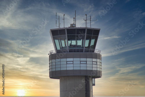 Hamburg Finkenwerder Flughafen-Tower