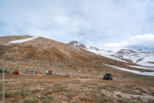 With an altitude of 3086 meters, the highest peak of the majestic Bey Mountains, Kızlar Sivrisi is one of the favorite routes of climbers. photo