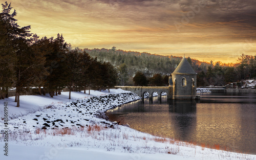 Saville Dam Gatehouse at Barkhamsted