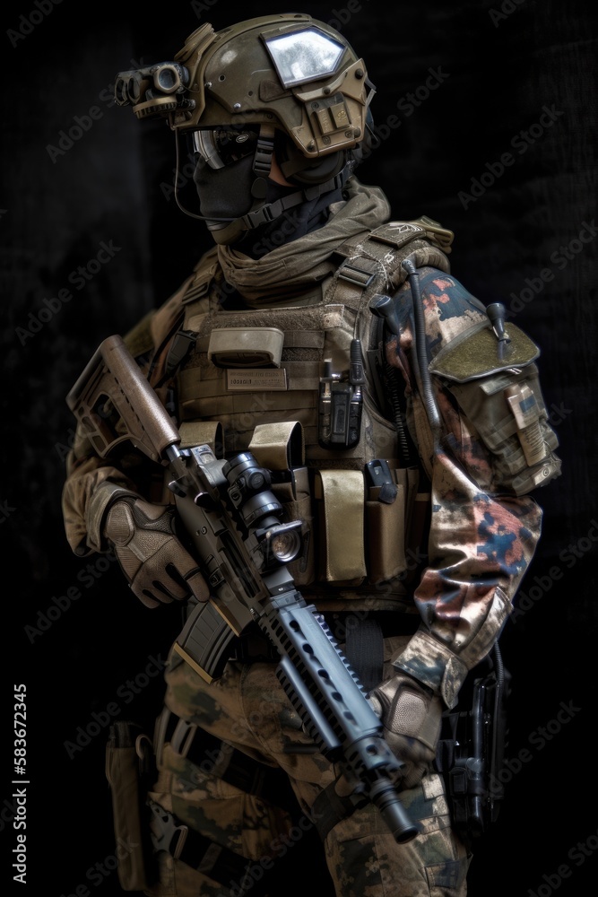 Advanced super soldier, generative ai Advanced super soldier, generative ai