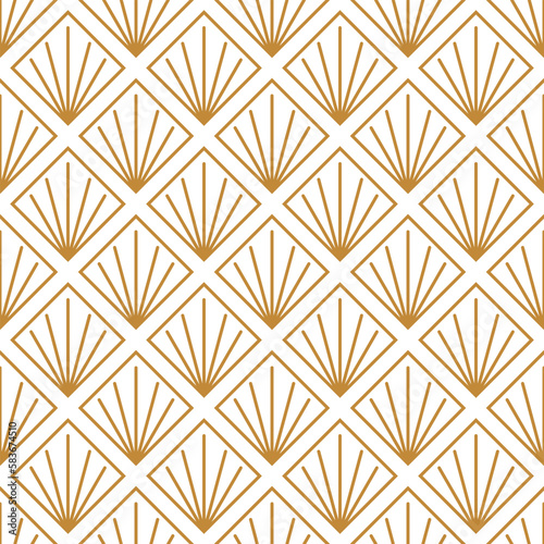 Geometric seamless pattern for background, cover, gift wrap, wall decoration, wallpaper