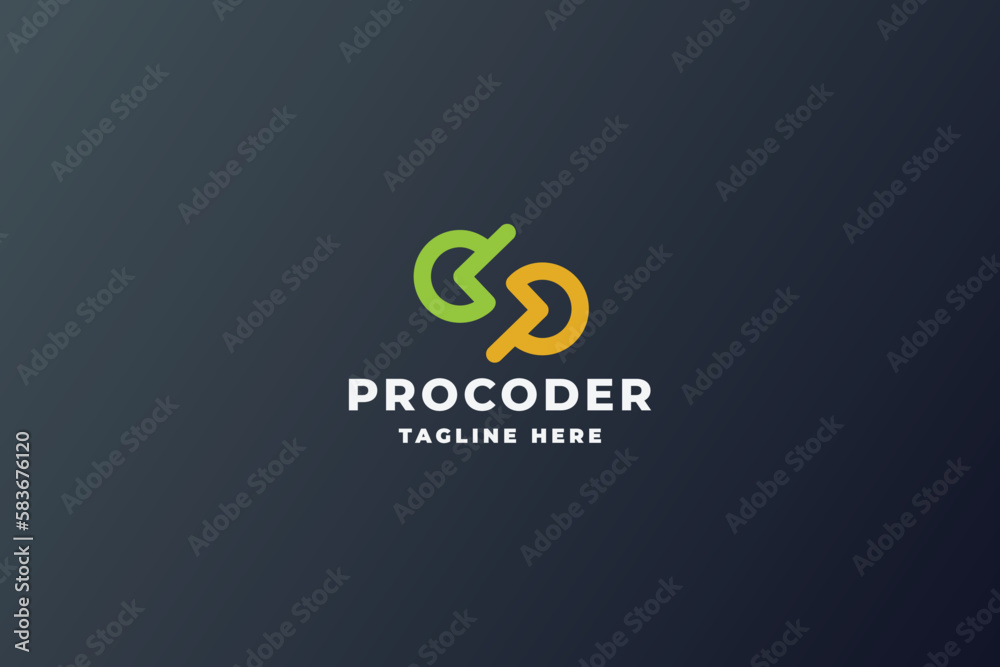 Professional Programing Coder Logo Template
Professional Programing Coder Logo Template